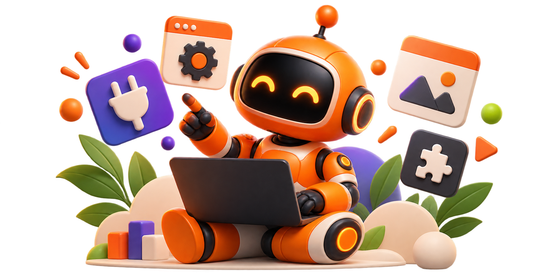 Mascotte GPLMO con strumenti WordPress